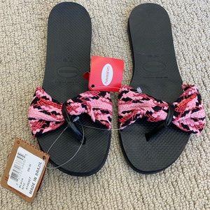 NWT Havaianas You St.Tropez Mesh Sandal Size 9-10 / 39-40